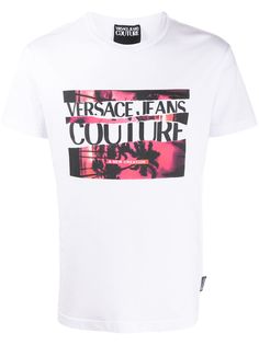 Versace Jeans Couture футболка с логотипом