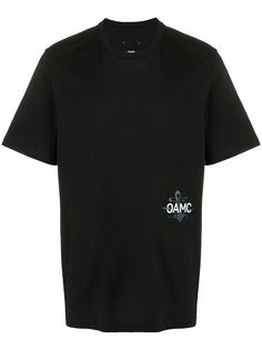 OAMC футболка с круглым вырезом и логотипом
