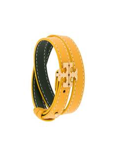Tory Burch logo plaque bracelet