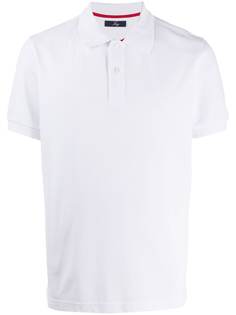 Fay embroidered logo polo shirt