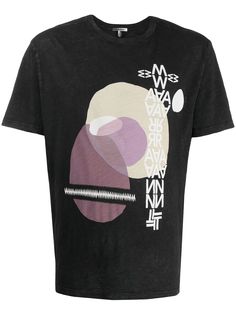 Isabel Marant футболка Ibiza с графичным принтом