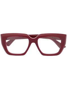 Bottega Veneta Eyewear square frame glasses