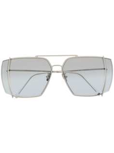 Retrosuperfuture солнцезащитные очки Ombre с гравировкой логотипа