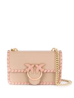 Pinko logo plaque crossbody bag