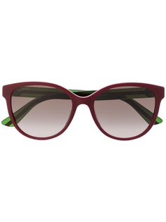 Gucci Eyewear солнцезащитные очки в круглой оправе