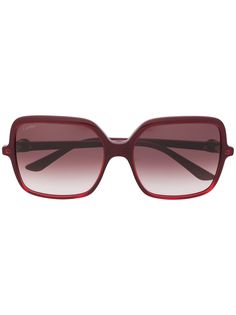 Cartier солнцезащитные очки C Décor в квадратной оправе