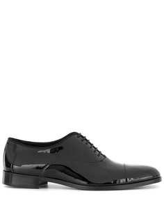 Emporio Armani лакированные оксфорды