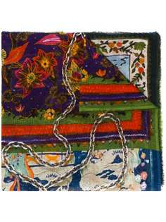 Faliero Sarti chain floral print scarf