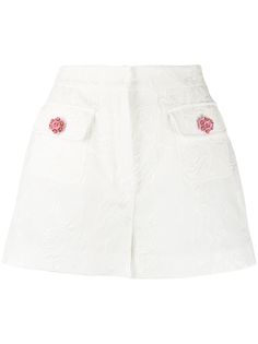 Dolce & Gabbana жаккардовые шорты с цветочным узором