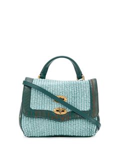 Zanellato woven straw tote bag