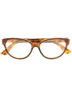 Gucci Eyewear очки в оправе кошачий глаз черепаховой расцветки