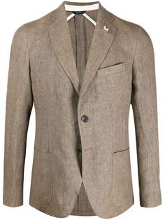 Tombolini lapel-pin blazer