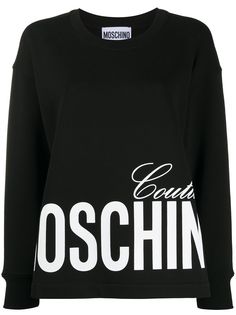 Moschino толстовка с принтом Couture Moschino