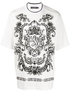 Dolce & Gabbana футболка с принтом