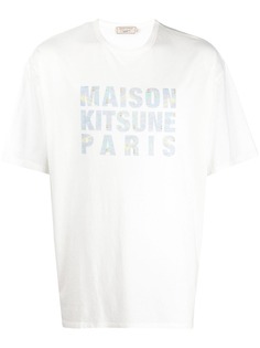 Maison Kitsuné футболка свободного кроя с логотипом