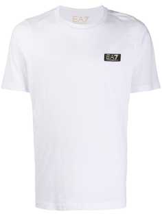 Ea7 Emporio Armani футболка с нашивкой-логотипом EA7