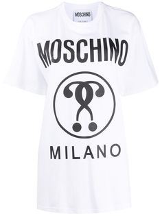 Moschino футболка Milano с логотипом