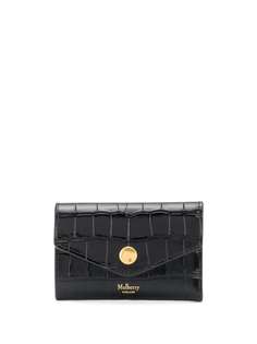 Mulberry кошелек с тисненым логотипом