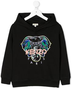 Kenzo Kids худи с вышитым логотипом