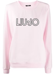 LIU JO толстовка с круглым вырезом и логотипом