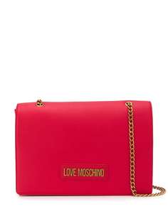 Love Moschino сумка на плечо с металлическим логотипом