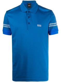 BOSS рубашка-поло с полосками