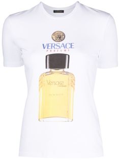 Versace футболка узкого кроя с логотипом