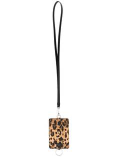 Dolce & Gabbana leopard print card holder
