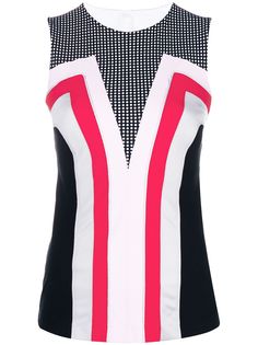 No Ka Oi colour block tank top