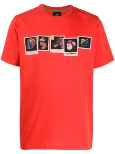 PS Paul Smith photographic-print crew neck T-shirt