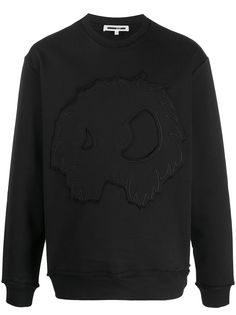 McQ Alexander McQueen embroidered monster sweatshirt