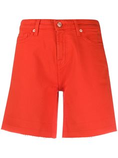 7 For All Mankind denim boy shorts