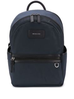 Michael Kors Collection logo-patch medium backpack