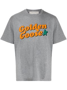 Golden Goose футболка с логотипом