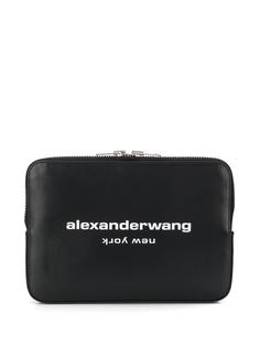 Alexander Wang клатч с логотипом
