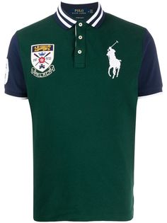 Polo Ralph Lauren рубашка-поло с воротником в полоску