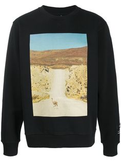 Marcelo Burlon County Of Milan landscape-print crew neck sweatshirt