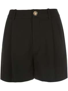 Vince high-rise pleated shorts