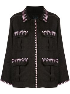 Cynthia Rowley Damen multi-pocket jacket