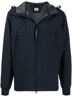 C.P. Company soft-shell hooded jacket