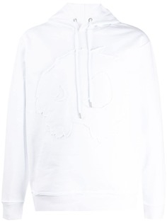 McQ Alexander McQueen embroidered monster hoodie