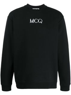 McQ Alexander McQueen Matter embroidered sweatshirt
