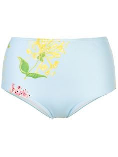 Cynthia Rowley Wilson honeysuckle-print bikini bottoms