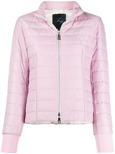Fay embroidered logo padded jacket