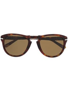 Persol tortoiseshell round-frame sunglasses