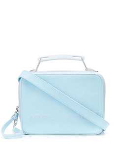 Marc Jacobs каркасная сумка с эффектом металлик