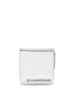 Mm6 Maison Margiela metallic logo wallet