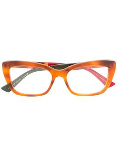 Gucci Eyewear очки в оправе кошачий глаз