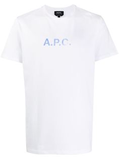 A.P.C. футболка с логотипом