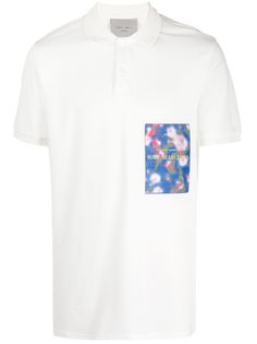 Frankie Morello рубашка-поло с нашивкой-логотипом
